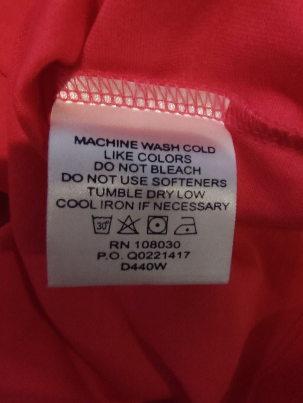 Fight Like A Wonder Woman Polo Shirt Medium Devon & Jones Pink Glitter Cotton Sh - Picture 9 of 9